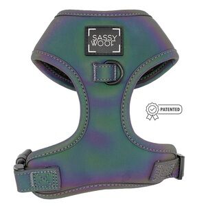 Sassy Woof reflective adjustable Dog Harness in XS